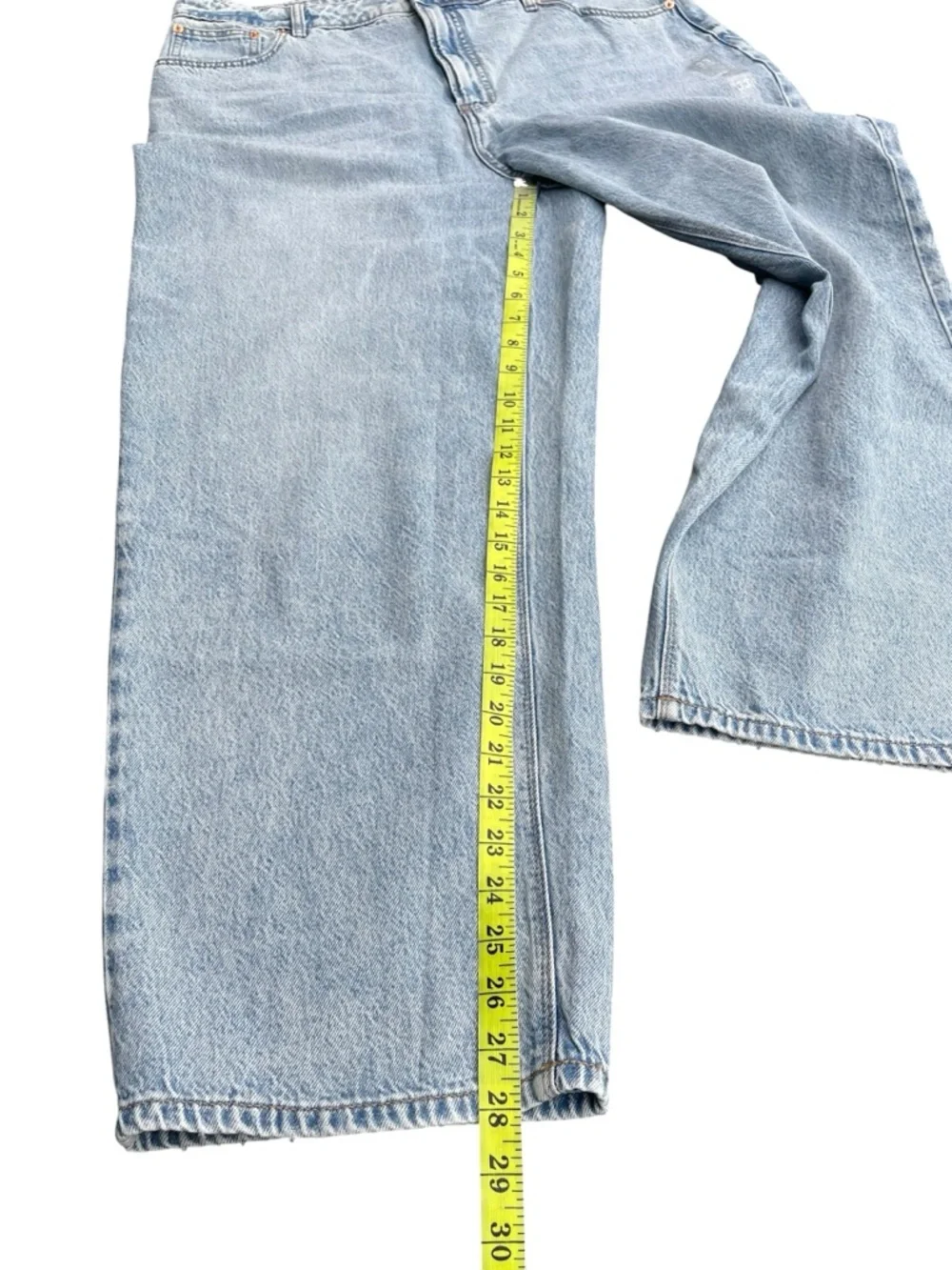 NWT Reitmans Light Blue High Rise Barrel Leg Jeans (33x28) - Picture 11 of 12
